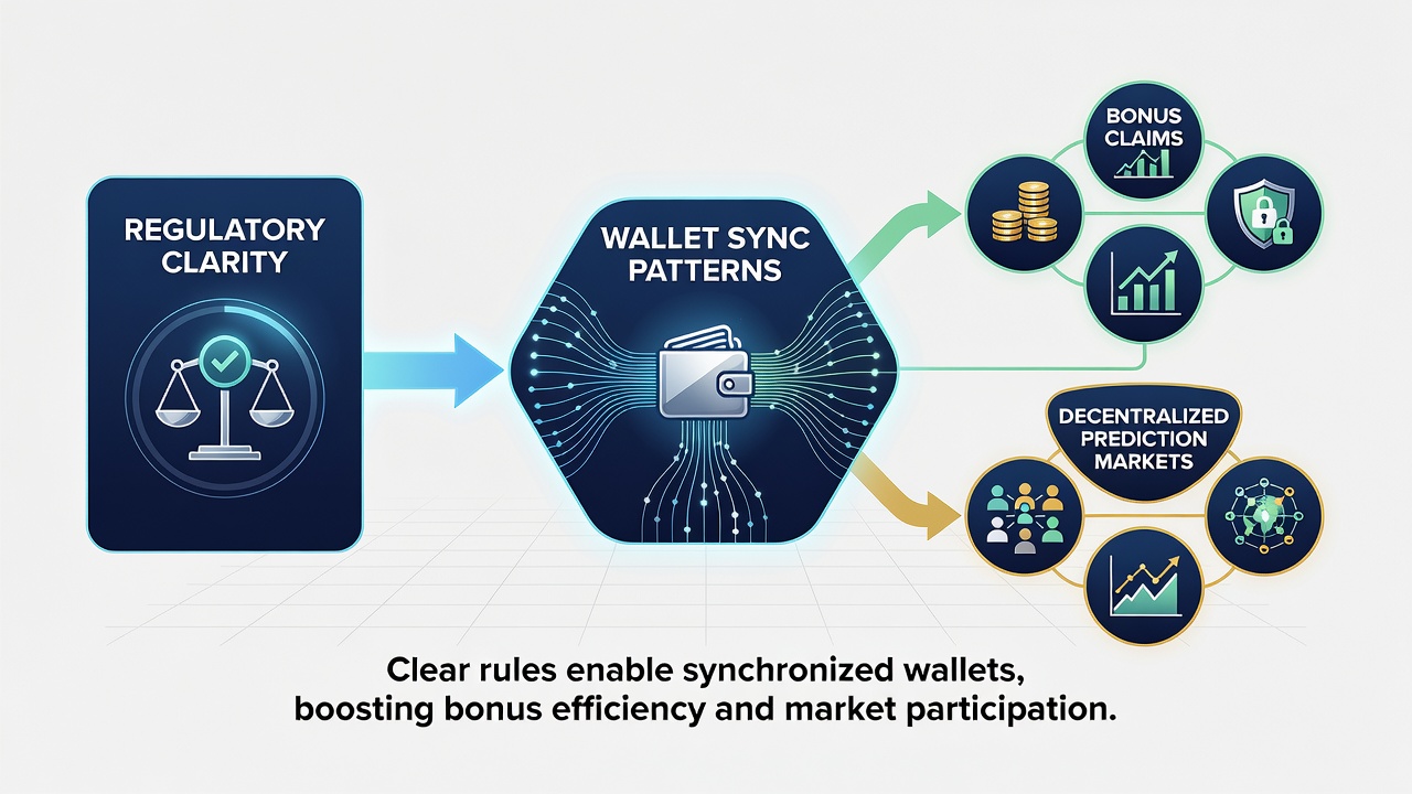 Darstellung von Wallet-Sync-Mustern und Bonus-Claims in dezentralen Märkten
