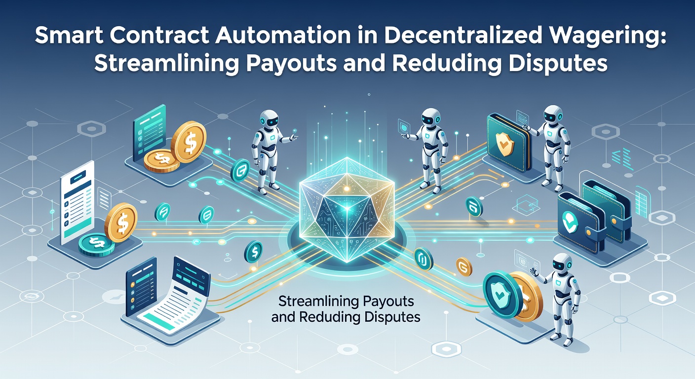 Smart Contracts automatisieren Auszahlungen in dezentralen Wettplattformen und reduzieren manuelle Eingriffe